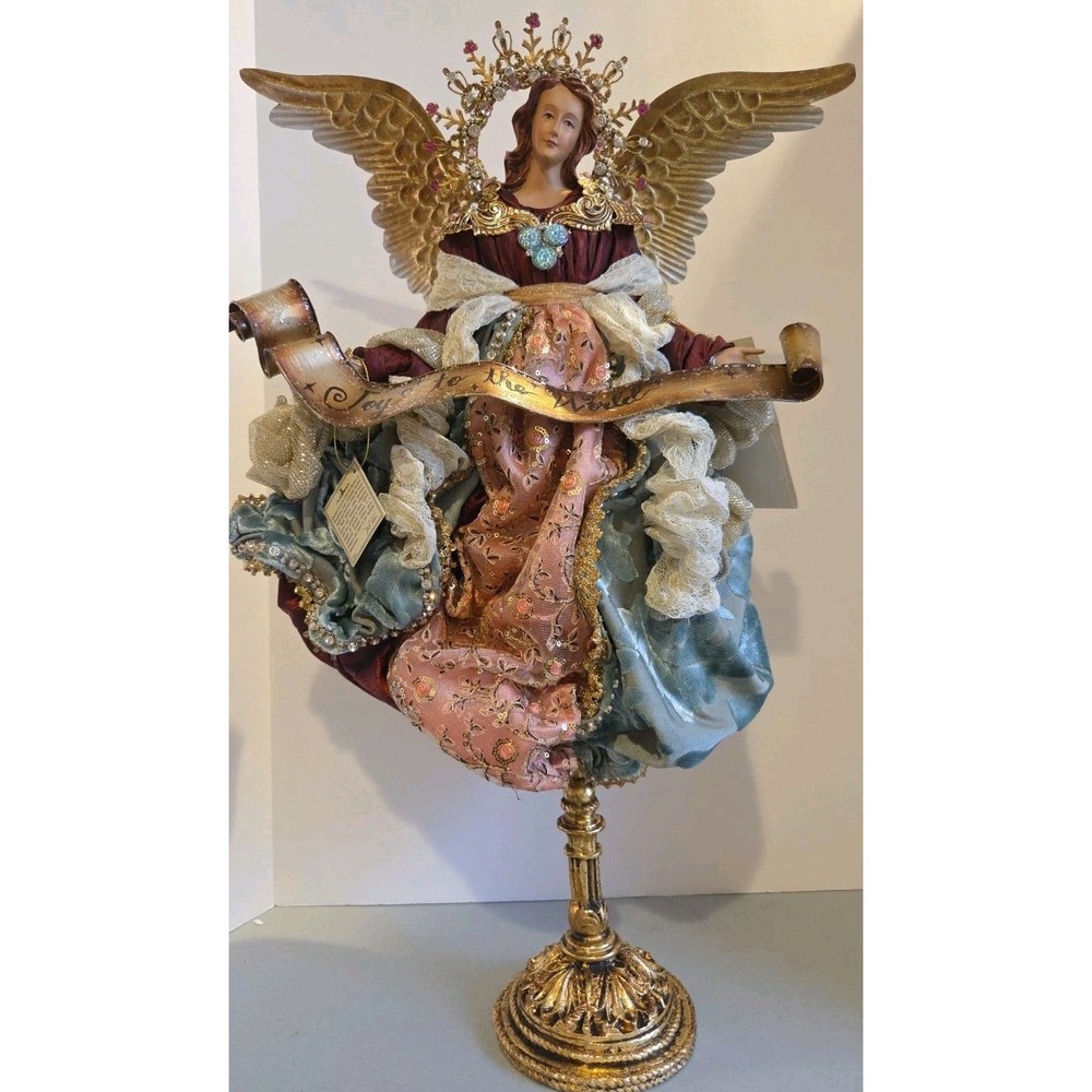 Mark Roberts Angel Joy to the World W/ Base 50/350 LE In Box Christmas